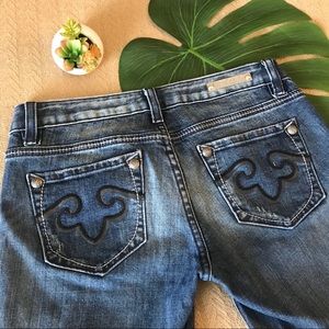 ReRock Express Boot Cut Jeans Medium Wash